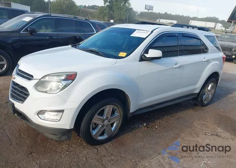 2016 Chevrolet Equinox Lt из США, поврежденный, VIN 2GNALCEK7G1184186